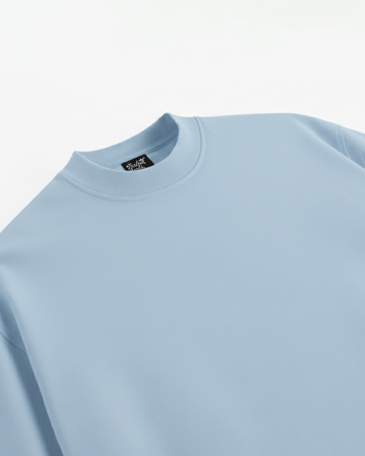 Essentials - Sky oversized T-shirt, detail view 2
