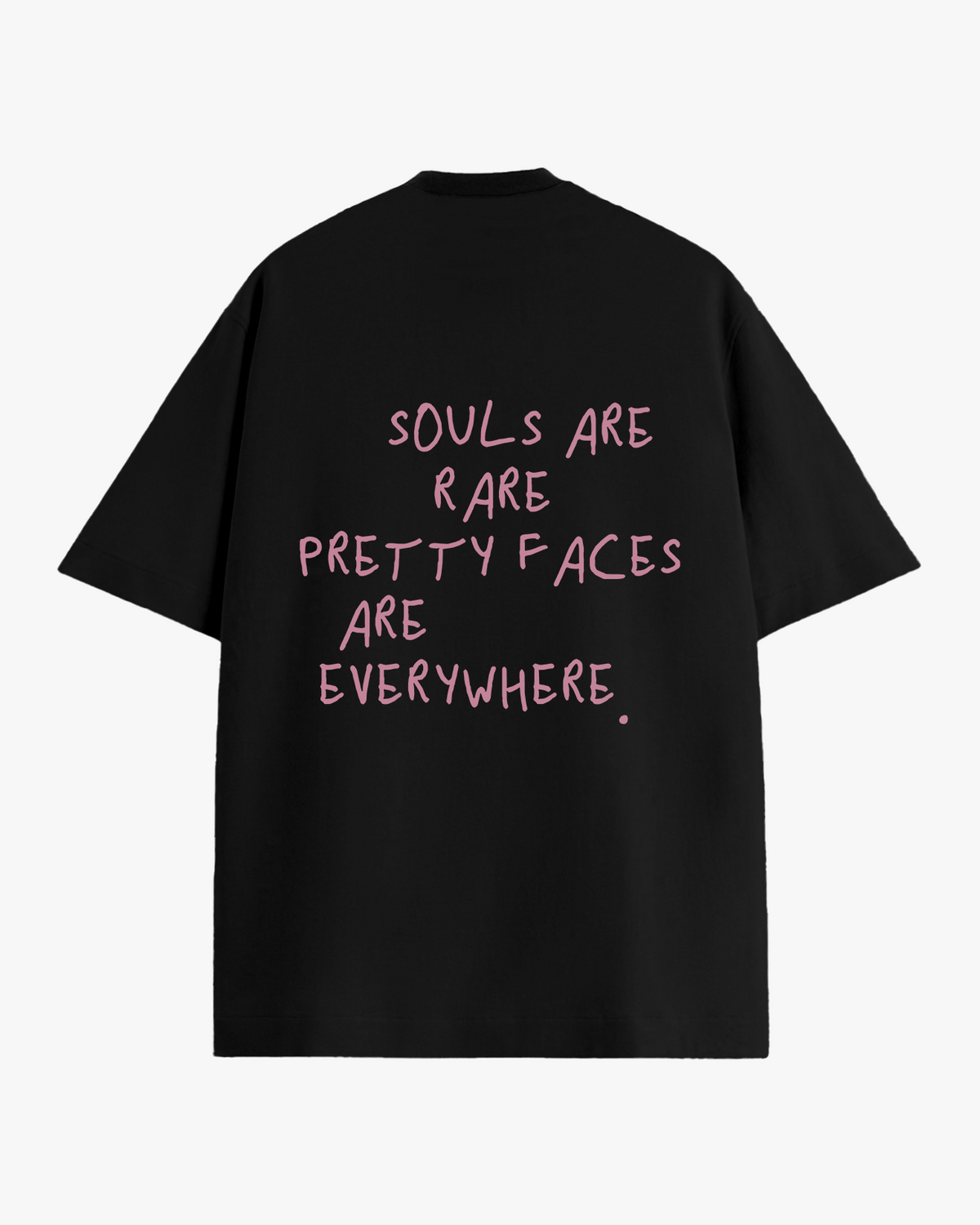 Souls are rare oversized T-shirt, detail view 2