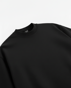Essentials - Noir oversized T-shirt, detail view 2