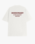 MISSIONARY oversized T-shirt, detail view 2