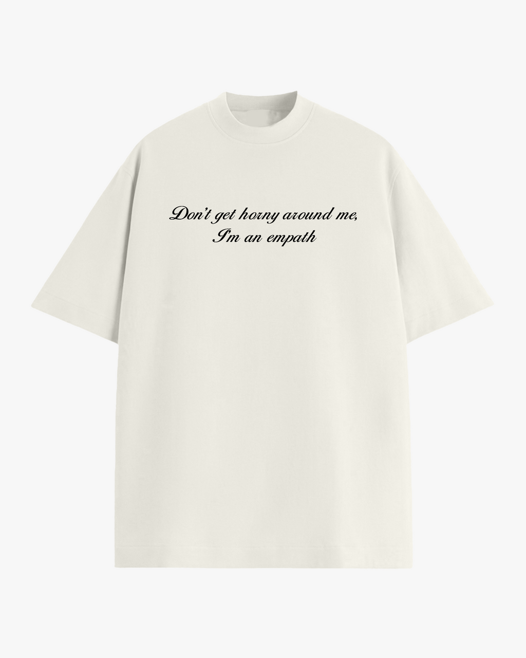 Empath Problems oversized T-shirt, detail view 2