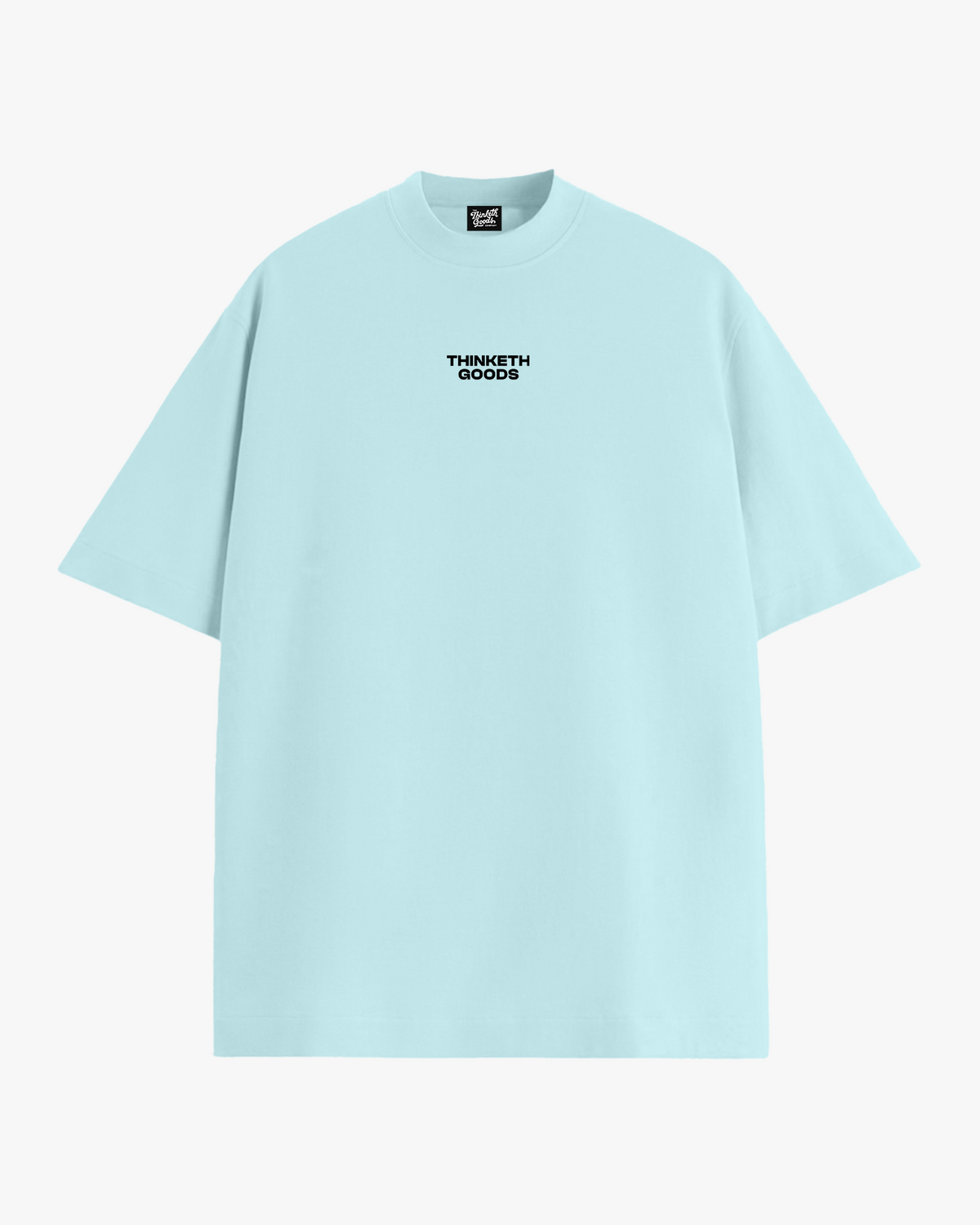 Basics - Caribbean oversized T-shirt, front view