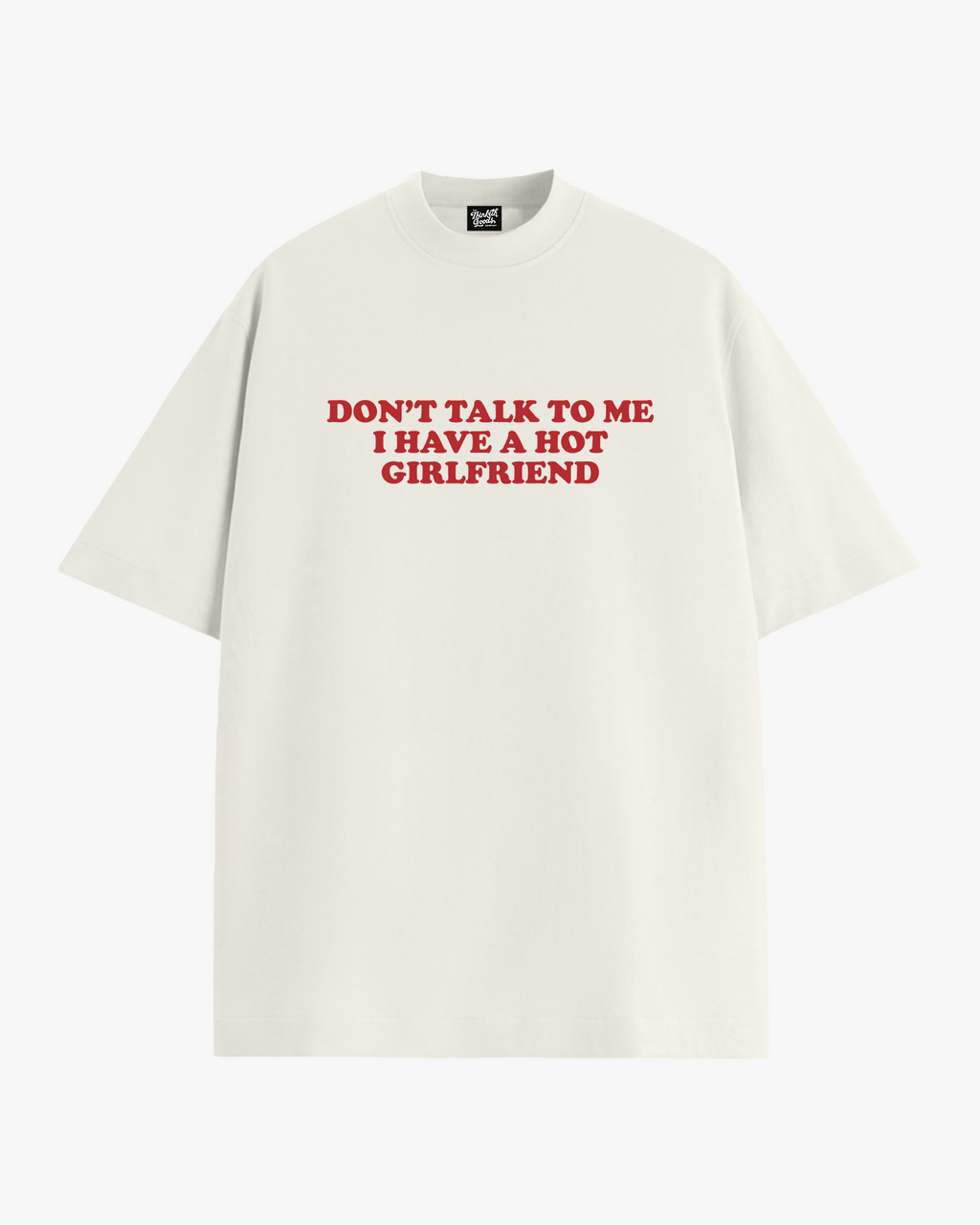 DON'T!! oversized T-shirt, detail view 3