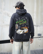 Frank Ocean Acid Washed Hoodie hoodie, front view