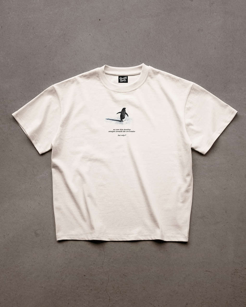 The Penguin Tee oversized T-shirt, detail view 2