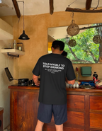 Selective Hearing oversized T-shirt, front view
