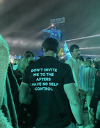 Unsupervised oversized T-shirt, front view