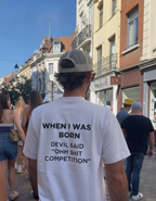 Devil's Rival oversized T-shirt, front view