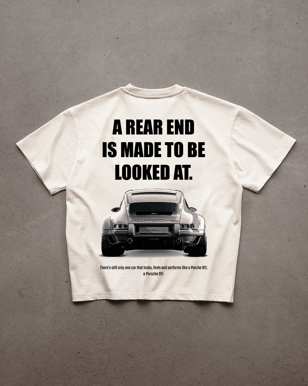 Porsche oversized T-shirt, detail view 2