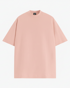 Essentials - Blush Pink / Rose oversized T-shirt, front view