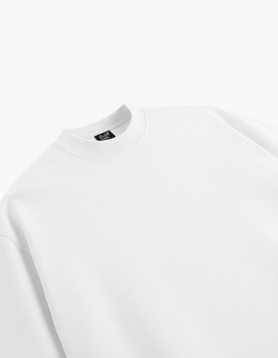 Essentials - Snow oversized T-shirt, detail view 2
