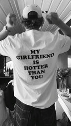Better than yours oversized T-shirt, front view