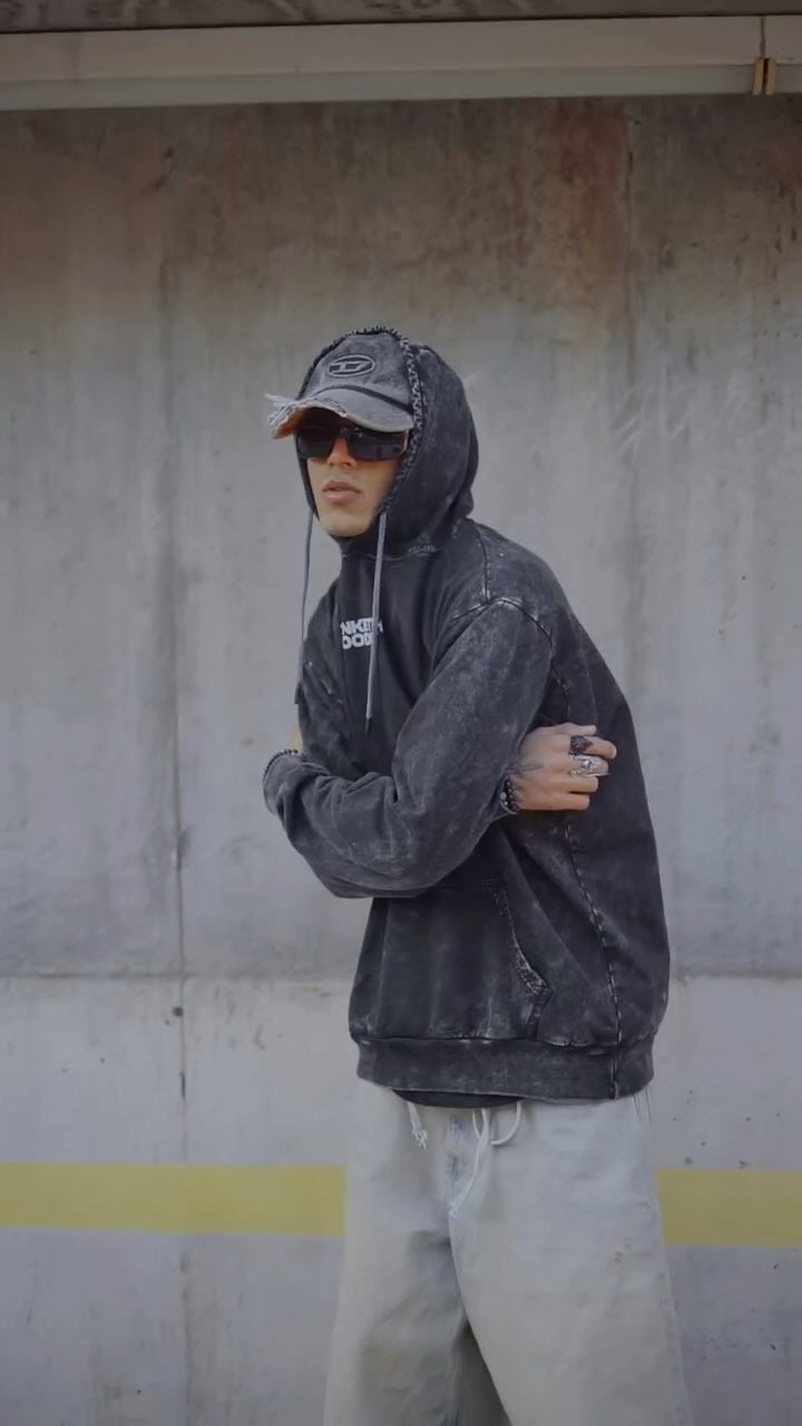 Travis Scott Acid Washed Hoodie hoodie, detail view 3
