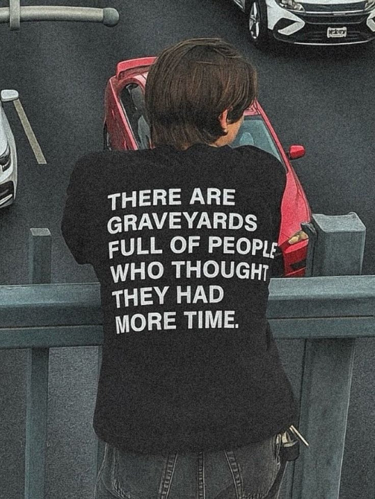 More Time? oversized T-shirt, front view