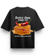 Black Oversized T-shirt Back Design