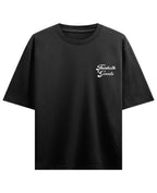 Black Oversized T-shirt Front Design