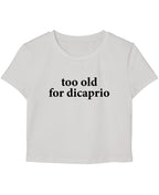 White Baby Tee Front Design