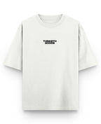 Off White Oversized T-shirt Front Design