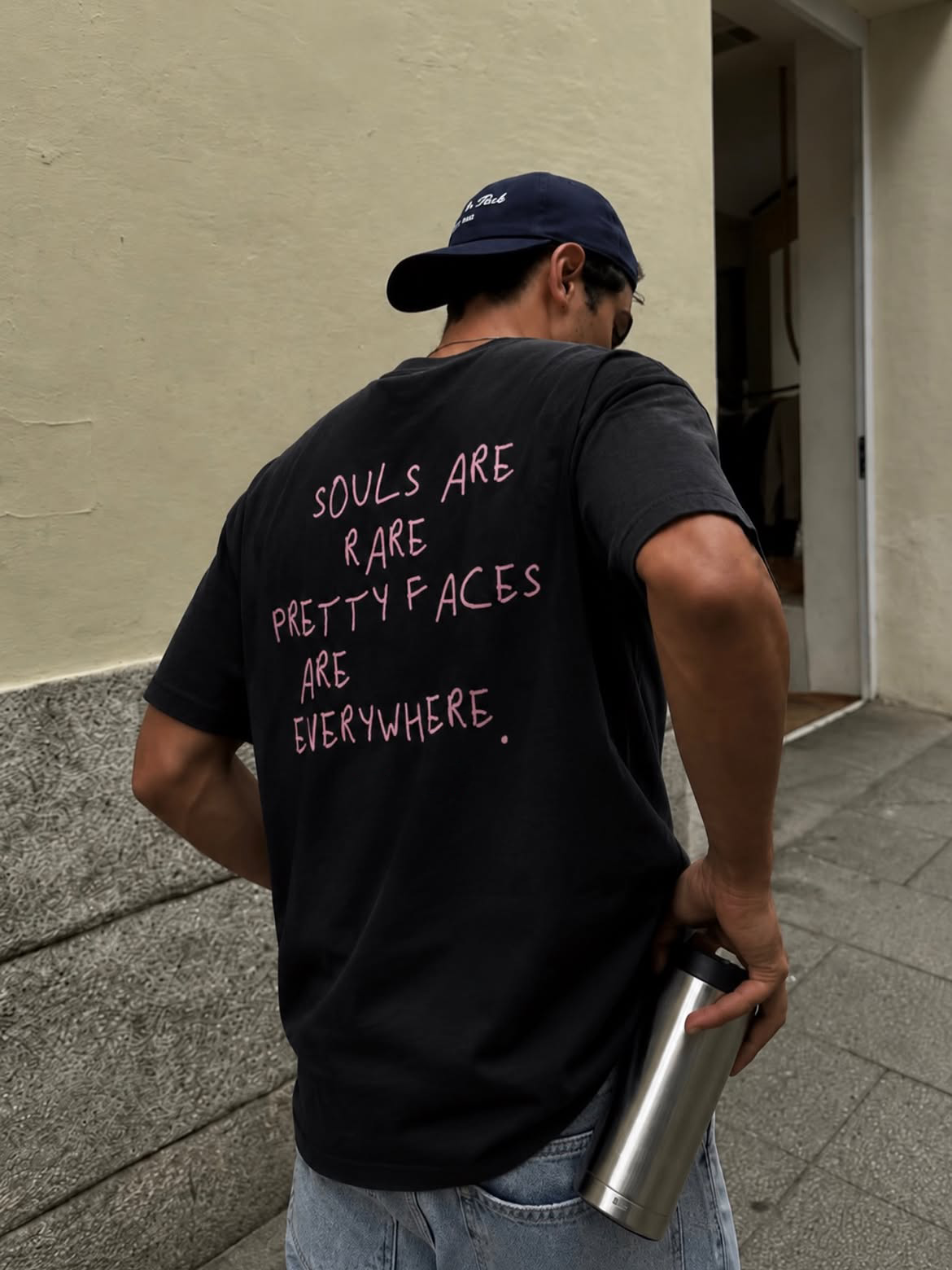 Souls are rare oversized T-shirt, front view